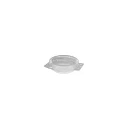 Round Hinged Container Clear 8" (Case 280)