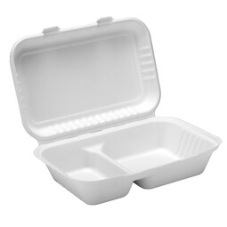 Bagasse Compartment Box 3 Compartment HP43 9" (Case 200)