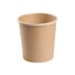 Kraft PE Lined Soup Container 16OZ/455ML (Case 500)