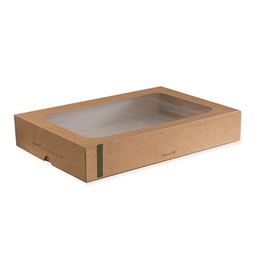 Vegware Sandwich Platter Box & Insert 310x225x82MM (Case 50)